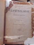 Frederic Dame-Incercare de terminologie poporana romana 1898 cu 300 de gravuri