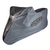 Husa Moto Interior Oxford Dormex L - Protectie Praf Zgarieturi Respirabila 246x104x127cm