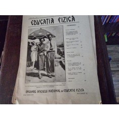 Revista Educatia Fizica anul IX numarul 7 - iulie 1931