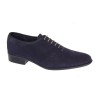 Pantofi eleganti barbati din piele naturala antilopa - Enzo Bleumarin Velur