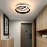 Lustra LED Jazeera 16W, Alb Negru, Alessandro DESIGN