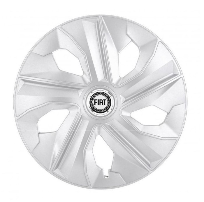 Set 4 Capace Roti Fiat, model Luna Gray, R16