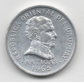 20 CENTISIMO URUGUAY 1965 UNC foto