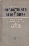 Doru Pavel - Infractiunea de delapidare. Prezentarea textului de lege si a