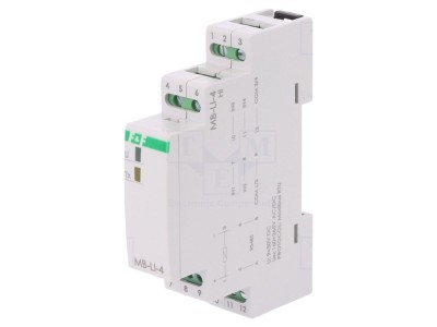 Contor electronic impulsuri RS485 foto