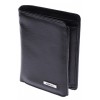 Portofel Barbati Piele Naturala ALPIN POLO Negru 9x13 cm - Elegant, Compartimentat, Cadou Ideal