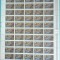 TIMBRE ROMANIA 1979/L.P.996 ZIUA MARCII POSTALE COALA 50 VALORI MNH**