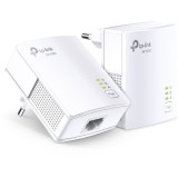 Adaptor TP-LINK, Powerline AV1000 1x1000Mbps, TL-PA7017 KIT, Alb