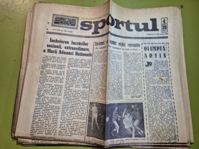 ziarul sportul 17 februarie 1968 - jocurile olimpice de iarna de la grenoble foto