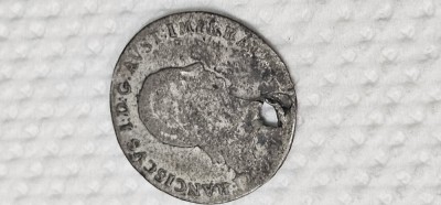 3 kreuzer 1815 V , argint foto