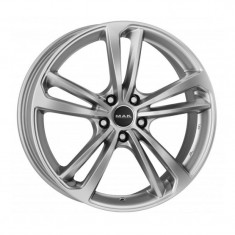 Jante SKODA KODIAQ 8.5J x 20 Inch 5X112 et45 - Mak Nurburg Silver - pret / buc foto