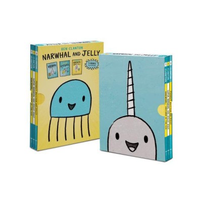 Narwhal and Jelly Box Set (Books 1, 2, 3, and Poster) foto