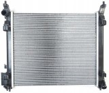 Radiator Nissan Micra 10-17, motor: 1.2, 449x398x16, Aluminiu/ Plastic brazat, 214103H01D; 214103HD1A