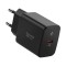 Incarcator tip C Fast Charging, 20W Spigen, negru, EE201EU