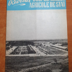 revista gospodariilor agricole de stat iunie 1961-foto dragalina