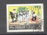 Sharjah 1967 Sport, Olympics, used AG.012, Stampilat