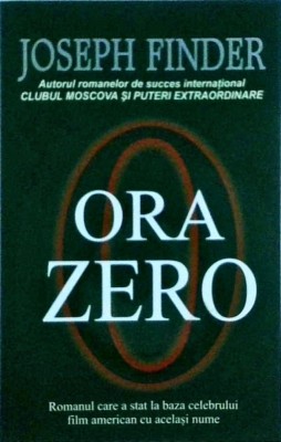 Joseph Finder - Ora zero foto