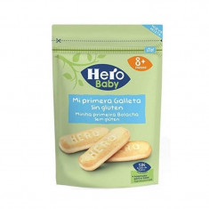 Primii mei biscuiti fara gluten, +8 luni, 150 gr, Hero Baby