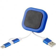 Suport telefon auto magnetic, Everestus, STT096, plastic, albastru, laveta inclusa foto