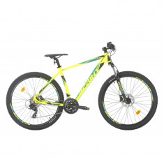 Bicicleta MTB Sprint Maverick 29 Verde Neon Mat 440mm foto