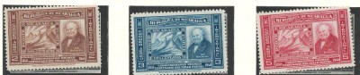 Nicaragua 1941 Mi 911/13 MNH - 100 de ani de timbre foto