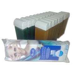 Pachet 20 Rezerve Ceară + 100 Benzi Epilat &ndash; Kit Complet pentru Epilare