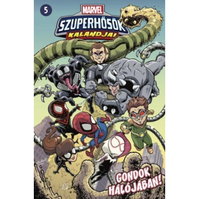 Marvel szuperhős&amp;ouml;k kalandjai 5. - Gondok h&amp;aacute;l&amp;oacute;j&amp;aacute;ban! - Jim McCann foto