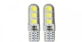 Set 2 Becuri LED T10 W5W pentru Pozitii
