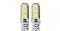 Set 2 Becuri LED T10 W5W pentru Pozitii foto