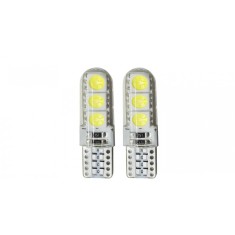 Set 2 Becuri LED T10 W5W pentru Pozitii