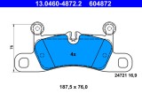 ATE 13.0460-4872.2 set placute frana,frana disc