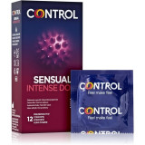 Control Sensual Intense Dots prezervative 12 buc