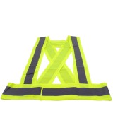 Vesta reflectorizanta poliester, tip ham, Hi-Vis
