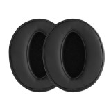 Cumpara ieftin Set 2 bureti Edman pentru casti Sennheiser HD 4.50BT, HD 4.50BTNC, HD 4.40BT, HD 458BT, HD 350BT, HD 4.30G, HD 4.20, Piele ecologica, Negru