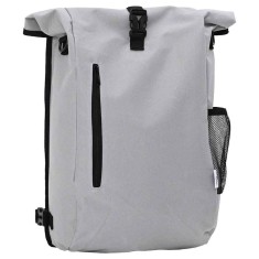 vidaXL Geantă de bicicletă Gri 31 x 13 x 58 cm Poliester