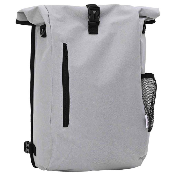 vidaXL Geantă de bicicletă Gri 31 x 13 x 58 cm Poliester 42008091