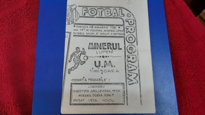 program Minerul Lupeni - UM Timisoara foto