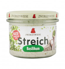 Crema tartinabila bio vegetala cu busuioc, 180g Zwergenwiese foto
