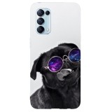Husa compatibila cu Oppo A12 4G model Happy Dogo, Silicon, TPU, Viceversa, Transparent, Carcasa
