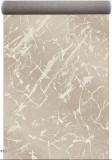 Cumpara ieftin Traversa Festonata Surfilata, Model Cappuccino 16132-112, Inaltime Fir 7 mm, Latime 0.8m, Marime 80 x 300 cm, Crem, Maro, Antialergic, Polipropilena,