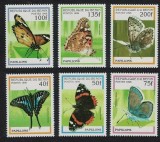 Benin 1996 - Fluturi, serie neuzata