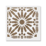 Cumpara ieftin Sablon Perete vopsire, tencuiala 0.7mm Nilah Tile Stencil Refolosibil, model MXSP7266, 500 x 500 mm, Oem