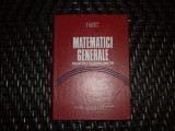 Matematici Generale Pentru Subingineri - D. Filipescu E. Grecu R. Medintu , 20665