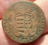 (M1461) MONEDA UNGARIA - 1 DENAR 1763, POLTURA, MARIA THERESIA