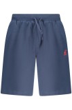 U.S Grand POLO Pantaloni scurti barbati cu buzunare , logo brodat, albastru, S