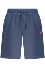 U.S Grand POLO Pantaloni scurti barbati cu buzunare , logo brodat, albastru, 2XL foto