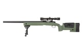 Replica sniper SA-S02 CORE cu luneta si bipod Specna Arms Olive