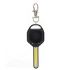 Lanterna breloc compacta COB LED puternica, design portabil, prindere carabiniera, negru 8.5 cm, Dactylion