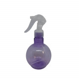 Flacon Pulverizator, 330 ml, Plastic Transparent/Mov, Pulverizator, Recipient Plastic pentru Pulverizare, Spray Pulverizator 330 ml, Flacon Spray pent
