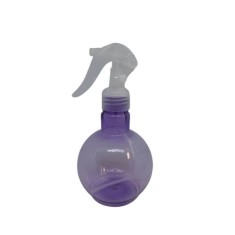 Flacon Pulverizator, 330 ml, Plastic Transparent/Albastru, Pulverizator, Recipient Plastic pentru Pulverizare, Spray Pulverizator 330 ml, Flacon Spray foto